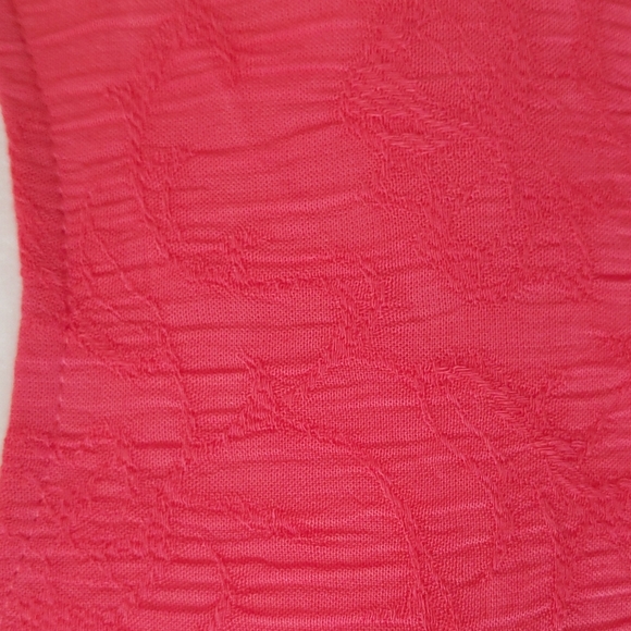 Karin Stevens Empire Waist Side Vent Maxi Dress 6 Peachy Pink Coral - Picture 6 of 15